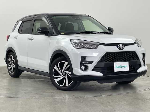 トヨタ ライズ Z 群馬県 2024(令6)年 4.7万km ブラックマイカメタリック/シャイニングホワイトパール ナビ　バックカメラ　ＥＴＣ　ドラレコ　シートヒーター　衝突被害軽減ブレーキ　レーンアシスト　アダプティブクルーズコントロール　ＬＥＤヘッドライト　オートライト　革巻きステアリング　スマートキー　禁煙車