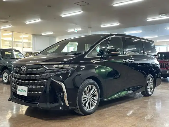トヨタ アルファードハイブリット Z 道央・札幌 2023(令5)年 1.4万km ブラック ワンオーナー/寒冷地仕様/Toyota Safety Sense/純正14インチディスプレイオーディオ/フルセグ/Applecarplay/Bluetooth/AndroidAuto/パノラミックビューモニター/13.2型後席ディスプレイ/両側パワースライドドア/パワーバックドア/ユニバーサルステップ/ステアリングヒーター/シートヒーター（運/助/2列目）/パワーシート（運/助/2列目）/エアシート（運/助/2列目）/ レーダークルズコントロール/ヘッドアップディスプレイ/シーケンシャルウィンカー/純正18インチAW/モデリスタクールシャインキット/モデリスタシグネチャーイルミブレード/置くだけ充電/ETC2.0/前後ドラレコ/スマートキー×2/社外17インチAW付スタッドレスセット積込み/保証書/取扱説明書