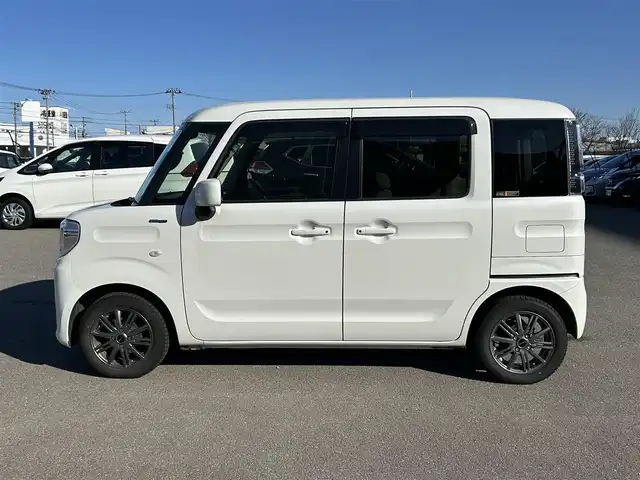 スズキ スペーシア HYBRID X 山形県 2020(令2)年 6.3万km ピュアホワイトP 4WD/デュアルセンサーブレーキサポート/カーオーディオ/　　【CD BT USB】/両側パワースライドドア/オートヘッドライト/シートヒーター/14インチアルミホイール/アイドリングストップ/コーナーセンサー/電動格納ミラー/AAC/スマートキー