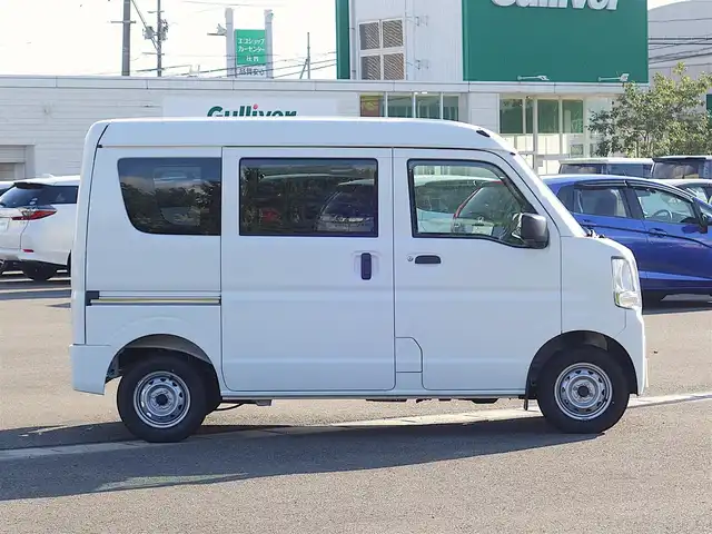 スズキ エブリイ PA 山形県 2024(令6)年 0.1万km スペリアホワイト パートタイム4WD/デュアルカメラブレーキサポート/カーラジオ/　　【AM/FM】/両側スライドドア/オートライト/撥水シート/コーナーセンサー/アイドリングストップ/純正フロアマット/オーバーヘッドシェルフ/スペアキー×1