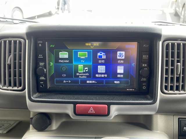 日産 ＮＶ１００クリッパー リオ E 大阪府 2020(令2)年 6.3万km スノーパールホワイト 純正SDナビ MJ119D-W/　CD.DVD.Bluetooth.フルセグ/バックカメラ/パワースライドア/衝突被害軽減ブレーキ/前後カメラドラレコ/スマートキー/プッシュスタート/オートHIDライト/ステアリングスイッチ/保証書.取説/ETC/ルーフキャリア