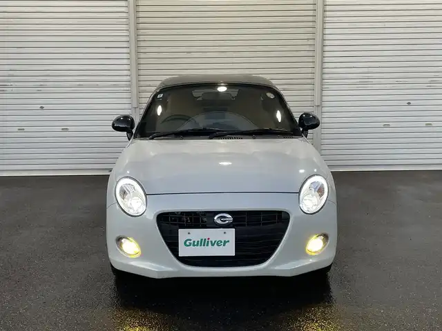 ダイハツ コペン セロ 福島県 2022(令4)年 4.1万km パールホワイトⅢ ワンオーナー/純正メモリーナビ/CD/DVD/BT/SD/フルセグTV/純正16インチAW/革調シートカバー/シートヒーター/ステアリングリモコン/トランクイージークローズ/バックカメラ/オートライト/LEDヘッドライト/フォグライト/プッシュスタート/フロアマット