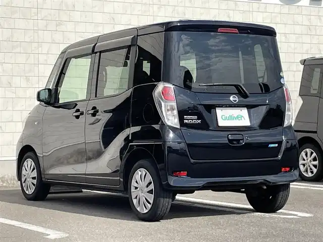 日産 デイズ ルークス X 宮崎県 2015(平27)年 8万km ブラック 純正SDナビ/（CD/AM/FM/BT)/フルセグTV/バックカメラ/アラウンドビューモニター/アイドリングストップ/左側パワースライドドア/横滑り防止機能/衝突防止機能/ETC