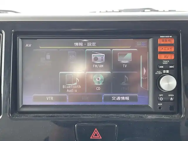 日産 デイズ ルークス X 宮崎県 2015(平27)年 8万km ブラック 純正SDナビ/（CD/AM/FM/BT)/フルセグTV/バックカメラ/アラウンドビューモニター/アイドリングストップ/左側パワースライドドア/横滑り防止機能/衝突防止機能/ETC