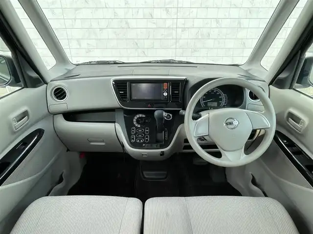 日産 デイズ ルークス X 宮崎県 2015(平27)年 8万km ブラック 純正SDナビ/（CD/AM/FM/BT)/フルセグTV/バックカメラ/アラウンドビューモニター/アイドリングストップ/左側パワースライドドア/横滑り防止機能/衝突防止機能/ETC