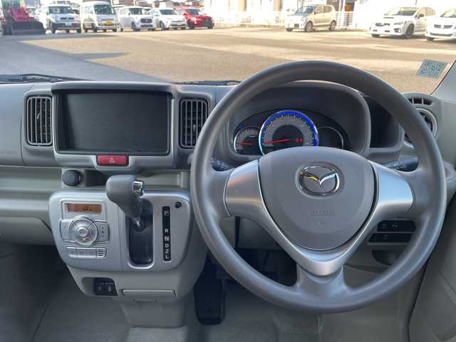 マツダ スクラム ワゴン PXターボ 石川県 2024(令6)年 0.8万km パール レーダーブレーキ　シートヒーター　スマートキー　プッシュスタート　電動ミラー　リアサーキュレーター　両側スライドドア　保証書