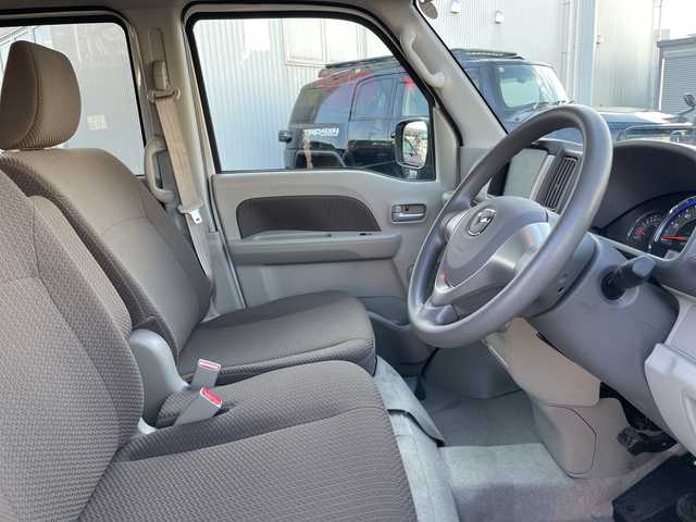 マツダ スクラム ワゴン PXターボ 石川県 2024(令6)年 0.8万km パール レーダーブレーキ　シートヒーター　スマートキー　プッシュスタート　電動ミラー　リアサーキュレーター　両側スライドドア　保証書