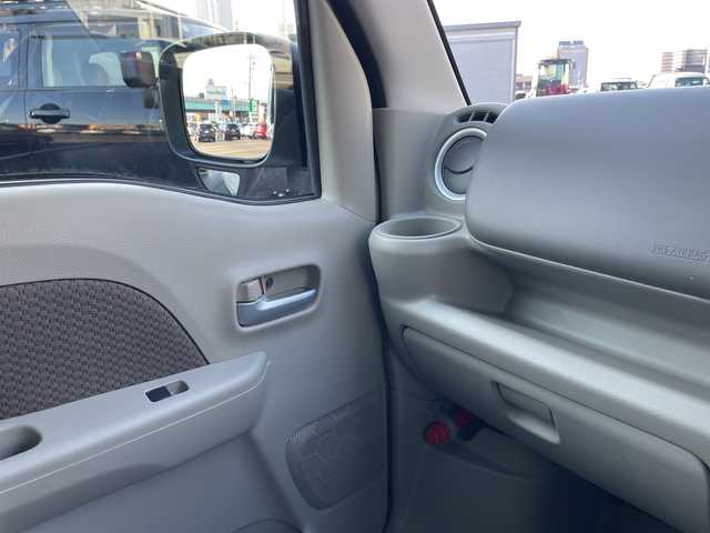 マツダ スクラム ワゴン PXターボ 石川県 2024(令6)年 0.8万km パール レーダーブレーキ　シートヒーター　スマートキー　プッシュスタート　電動ミラー　リアサーキュレーター　両側スライドドア　保証書