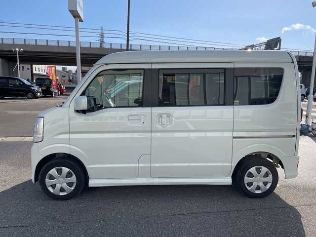 マツダ スクラム ワゴン PXターボ 石川県 2024(令6)年 0.8万km パール レーダーブレーキ　シートヒーター　スマートキー　プッシュスタート　電動ミラー　リアサーキュレーター　両側スライドドア　保証書