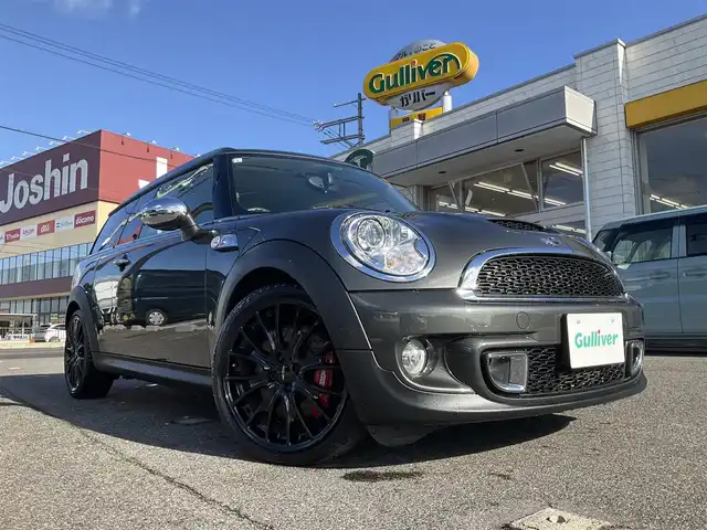 ＭＩＮＩ ミニ クラブマン クーパー S 滋賀県 2011(平23)年 1.5万km エクリプス・グレー・メタリック 1600ccターボ車/ジョンクーパーワークスブレーキキット/ジョンクーパーワークス18インチホイール/カロッツェリア7インチナビ/ワンセグテレビ、CD/ETC/パドルシフト/HIDヘッドライト/フォグランプ/純正フロアマット/取扱説明書/保証書