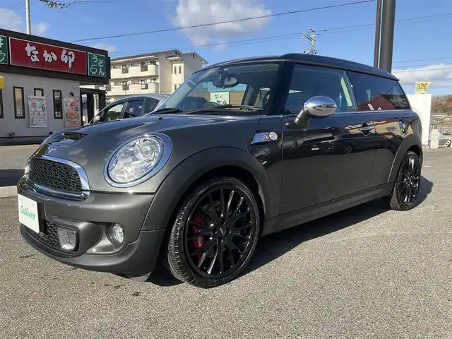 ＭＩＮＩ ミニ クラブマン クーパー S 滋賀県 2011(平23)年 1.5万km エクリプス・グレー・メタリック 1600ccターボ車/ジョンクーパーワークスブレーキキット/ジョンクーパーワークス18インチホイール/カロッツェリア7インチナビ/ワンセグテレビ、CD/ETC/パドルシフト/HIDヘッドライト/フォグランプ/純正フロアマット/取扱説明書/保証書