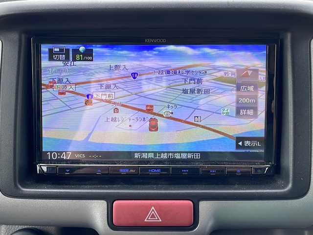 スズキ エブリイ JOIN 新潟県 2020(令2)年 2.6万km アブレイズレッドパール2 ナビ　/（DTV/BT/CD/DVD）/衝突被害軽減装置　/レーンキープアシスト　/コーナーセンサー　/キセノンオートヘッドライト　/リモコンキー/社外AW　/ETC　/取扱説明書　/保証書　/純正フロアマット　/両側スライドドア