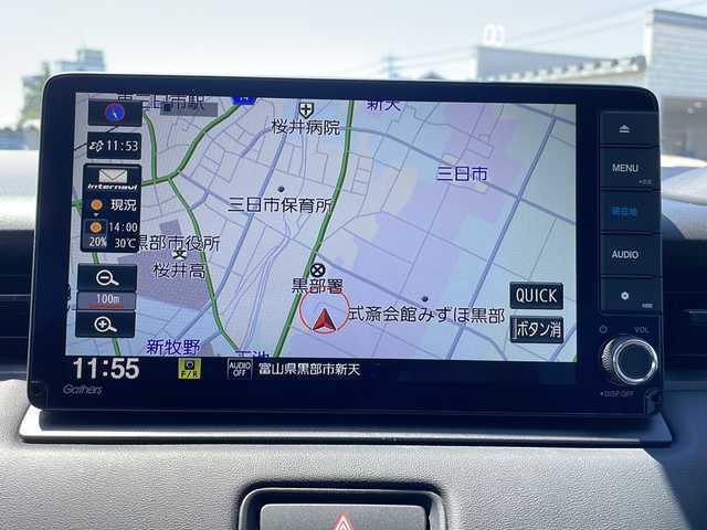 ホンダ ヴェゼル ハイブリッド e:HEV Z 富山県 2021(令3)年 4.5万km メテオロイドグレーメタリック 4WD/純正9インチプレミアムインターナビ/　フルセグ/CD/DVD/Bluetooth/パワーバックドア/ナビ連動前後ドライブレコーダー/レーダークルーズコントロール/純正18インチアルミホイール/D/N席シートヒーター/ハーフレザーシート/ステアリングヒーター/ホンダセンシング/パーキングソナー/バックカメラ/オートライト/ETC/スペアキー