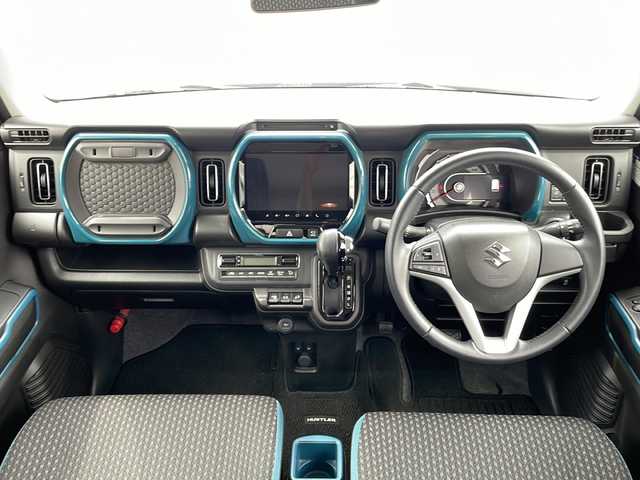 スズキ ハスラー HYBRID X 岩手県 2020(令2)年 2.7万km オフブルーM ワンオーナー/純正9インチSDナビ/AM/FM/CD/DVD/Bluetooth/フルセグTV/フロント/サイド/バックカメラ/全方位カメラ/ドライブレコーダー/衝突被害軽減ブレーキ/レーンキープアシスト/横滑り防止装置/アイドリングストップ/シートヒーター/オートライト/オートハイビーム/HIDヘッドライト/フォグランプ/スマートキー/プッシュスタート/電動格納ミラー/純正15インチAW/純正フロアマット/純正ドアバイザー/スノーモード/ヒーテッドドアミラー/保証書/取扱説明書