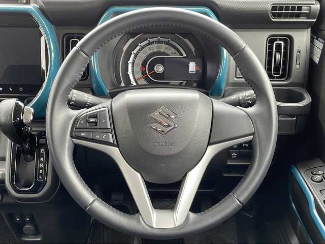 スズキ ハスラー HYBRID X 岩手県 2020(令2)年 2.7万km オフブルーM ワンオーナー/純正9インチSDナビ/AM/FM/CD/DVD/Bluetooth/フルセグTV/フロント/サイド/バックカメラ/全方位カメラ/ドライブレコーダー/衝突被害軽減ブレーキ/レーンキープアシスト/横滑り防止装置/アイドリングストップ/シートヒーター/オートライト/オートハイビーム/HIDヘッドライト/フォグランプ/スマートキー/プッシュスタート/電動格納ミラー/純正15インチAW/純正フロアマット/純正ドアバイザー/スノーモード/ヒーテッドドアミラー/保証書/取扱説明書