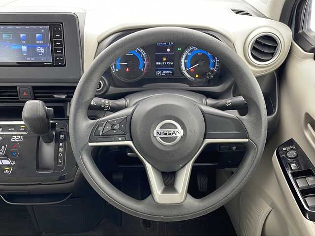 日産 デイズ X 沖縄県 2022(令4)年 2.9万km アッシュブラウン/ソーダブルー 社外ナビ　（CN-HE01WD）/（フルセグ、Ｂｌｕｅｔｏｏｔｈ、CD、DVD）/バックカメラ/ドライブレコーダー/レーンキープアシスト/アイドリングストップ/スマートキー/プッシュスタート/純正１４インチアルミホイール/コーナーセンサー/衝突軽減ブレーキ/純正フロアマット