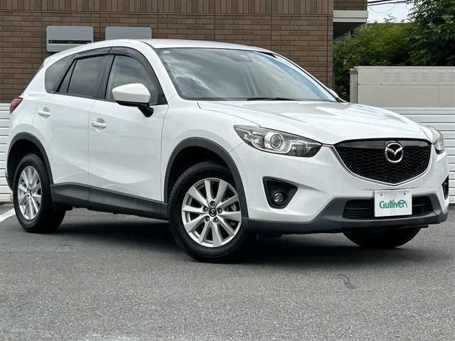 マツダ ＣＸ－５ XD Lパッケージ 群馬県 2013(平25)年 6.2万km クリスタルホワイトパールマイカ ワンオーナー/純正メモリーナビ/　（CD/DVD/フルセグTV/Bluetooth）/バックカメラ/レザーシート/D席パワーシート/HIDヘッドライト/フォグランプ/ETC/スマートキー/スペアキー×1/新車時保証書/取扱説明書