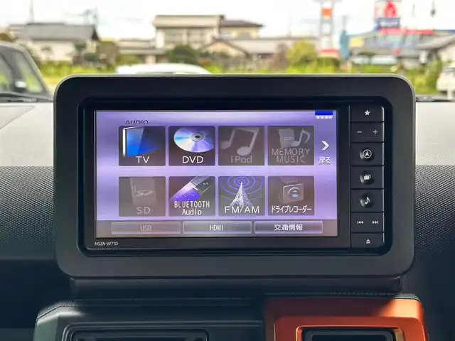 ダイハツ タフト G ターボ 宮城県 2021(令3)年 2.8万km サンドベージュメタリック スカイフィールトップ/ルーフレール/Terzoルーフキャリア/スマートアシスト/・衝突警報機能/・衝突回避支援ブレーキ/・ブレーキ制御機能付誤発進抑制機能/・車線逸脱抑制制御機能/・車線逸脱警報機能/・路側逸脱警報機能/・先行車発進お知らせ機能/・アダプティブドライビングビーム/・全車速追従機能付アダプティブクルーズコントロール/・ふらつき警報/・標識認識機能/・レーンキープコントロール/・コーナーセンサー/純正ナビ（NSZN-W71D）/・CD/DVD/・Bluetooth/・フルセグTV/バックカメラ/ビルトインETC/ドライブレコーダー/シートヒーター/シートカバー/革巻きステアリング/ステアリングスイッチ/電動パーキングブレーキ/ブレーキホールド/LEDヘッドランプ/フォグランプ/オートライト/スマートキー＆プッシュスタート/電動格納ミラー/フロアマット/W/サイド/カーテンエアバッグ/純正15インチAW車載（サマータイヤ）