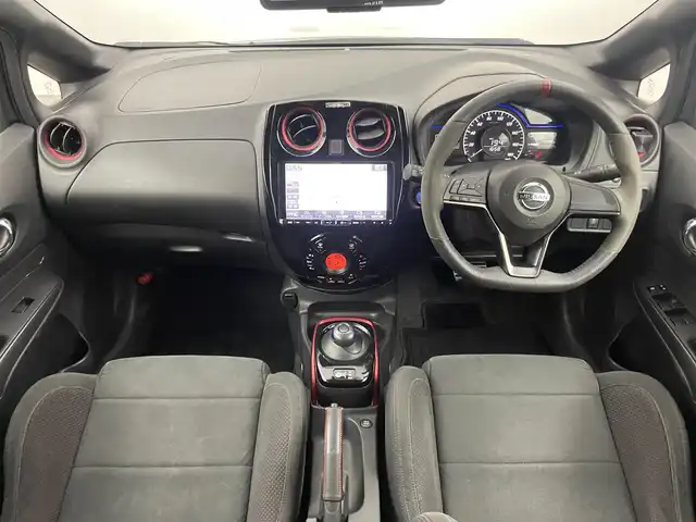 日産 ノート e－パワー ニスモ 埼玉県 2020(令2)年 5.9万km ダークメタルグレー 社外ナビ（9インチ）/Bluetooth、TV、CD、DVD、SD、USB、HDMI、AppleCarPlay、AndroidAuto/ニスモ専用アルカンターラシート/ニスモ専用本革アルカンターラ3本スポーク/アラウンドビューモニター/インテリジェントルームミラー/オートライト/ハイビームアシスト/ヒルスタートアシスト/踏み間違い防止アシスト/車線逸脱警報/プッシュスタート/ETC