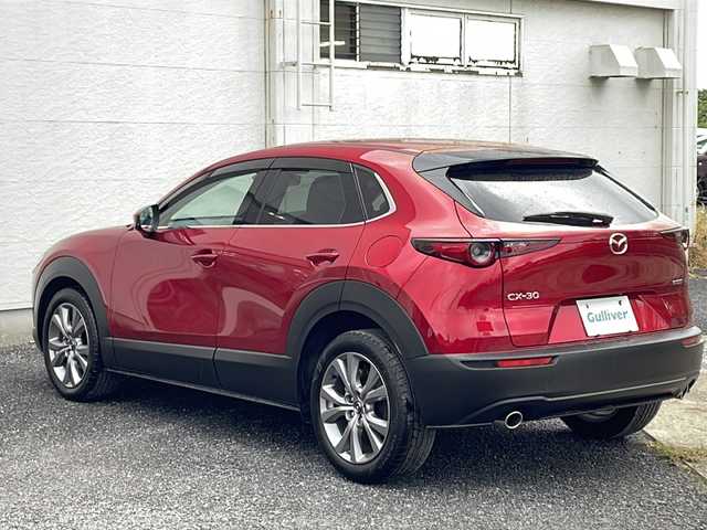マツダ ＣＸ－３０ XD プロアクティブツーリングセレクション 千葉県 2022(令4)年 0.7万km ソウルレッドクリスタルM ナビ　全方位カメ　ＥＴＣ　クルコン　ドラレコ　Ｂｔ　フルセグＴＶ　ハンドルヒーター 電子パーキング オートホールド オートライト LEDライト パワーシート シートヒーター 18インチAW エアバッグ