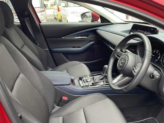 マツダ ＣＸ－３０ XD プロアクティブツーリングセレクション 千葉県 2022(令4)年 0.7万km ソウルレッドクリスタルM ナビ　全方位カメ　ＥＴＣ　クルコン　ドラレコ　Ｂｔ　フルセグＴＶ　ハンドルヒーター 電子パーキング オートホールド オートライト LEDライト パワーシート シートヒーター 18インチAW エアバッグ