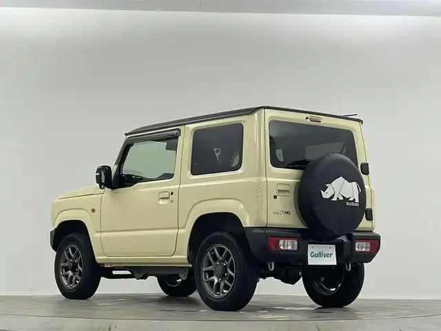 スズキ ジムニー XC 埼玉県 2018(平30)年 3.1万km シフォンアイボリーメタリックブラック2トーンルーフ 純正９型ナビ　温シート　衝突軽減　ＥＴＣ　Ｂカメラ　フルセグＴＶ　ワンオナ　ＣＤ　ＤＶＤ　ＵＳＢ　　ＡＵＸ　クルコン　ターボ　純正フロアマット　ＬＥＤヘッドライト　ダウンヒルコントロール 禁煙車