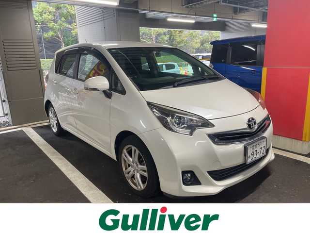 トヨタ ラクティス G 愛知県 2016(平28)年 10.9万km ホワイトパールクリスタルシャイン ドライブレコーダー/社外7インチナビ/バックカメラ/ビルトインETC/バイキセノンヘッドライト/フルセグTV/DVD再生/社外16アルミ/スマートキー/横滑り