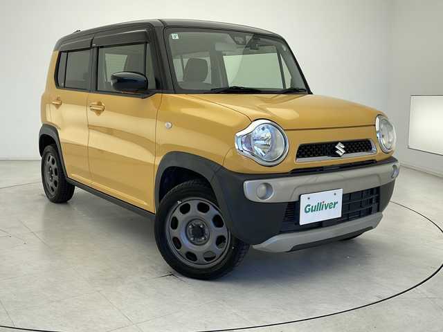 スズキ ハスラー G 千葉県 2017(平29)年 4.7万km アクティブイエロー/ブラック2トーンルーフ レーダーブレーキサポート/KENWOODナビ(MDV-L404)/CD　DVD　ワンセグTV　FM　AM/バックカメラ/前席シートヒーター/前方ドライブレコーダー/純正フロアマット/純正ドアバイザー/オートエアコン/プッシュスタート/スマートキー/アイドリングストップ/横滑り防止装置