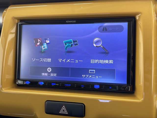 スズキ ハスラー G 千葉県 2017(平29)年 4.7万km アクティブイエロー/ブラック2トーンルーフ レーダーブレーキサポート/KENWOODナビ(MDV-L404)/CD　DVD　ワンセグTV　FM　AM/バックカメラ/前席シートヒーター/前方ドライブレコーダー/純正フロアマット/純正ドアバイザー/オートエアコン/プッシュスタート/スマートキー/アイドリングストップ/横滑り防止装置