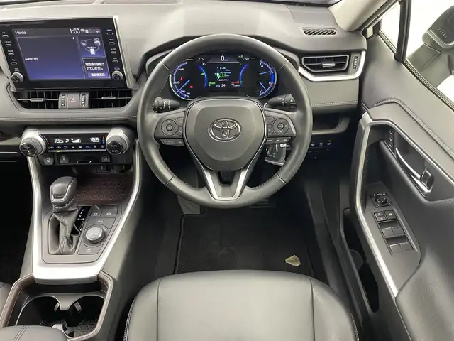 トヨタ ＲＡＶ４ ハイブリッドG 福井県 2020(令2)年 3.2万km ホワイトパールクリスタルシャイン 純正ディスプレイオーディオ　/バックカメラ　/ビルトインETC2.0 /アダプティブクルーズコントロール　/トヨタセーフティーセンス　/前席シートヒーター　/パワーバックドア　/MTモード付きAT/前後コーナーセンサー　/サンルーフ　/スペアキー　/前後ドライブレコーダー　/運転席パワーシート/ステアリングヒーター