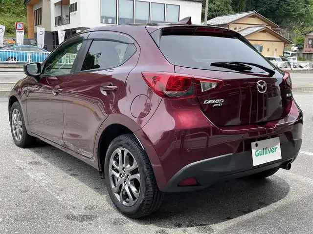 マツダ デミオ XDテーラードブラウン 岐阜県 2018(平30)年 5.5万km ディープクリムゾンマイカ 純正SDナビ/AM FM BT/バックカメラ/シートヒーター/オートライト/LEDライト/パドルシフト/フォグライト