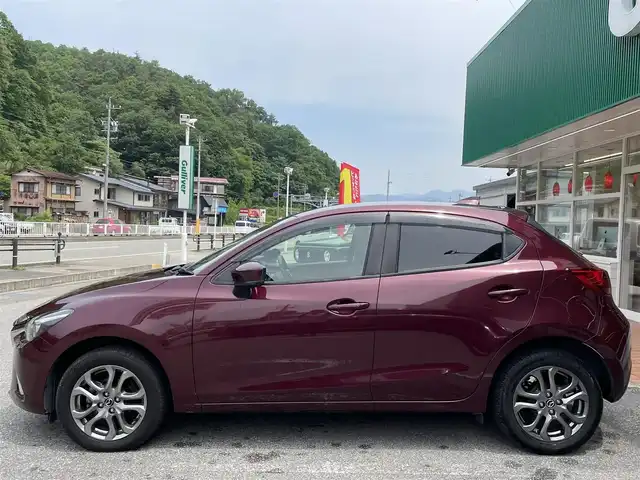 マツダ デミオ XDテーラードブラウン 岐阜県 2018(平30)年 5.5万km ディープクリムゾンマイカ 純正SDナビ/AM FM BT/バックカメラ/シートヒーター/オートライト/LEDライト/パドルシフト/フォグライト