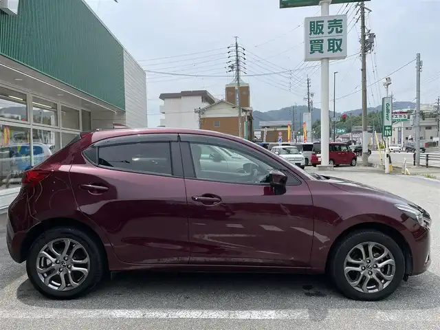 マツダ デミオ XDテーラードブラウン 岐阜県 2018(平30)年 5.5万km ディープクリムゾンマイカ 純正SDナビ/AM FM BT/バックカメラ/シートヒーター/オートライト/LEDライト/パドルシフト/フォグライト