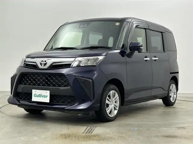 トヨタ ルーミー G 岡山県 2025(令7)年 0.1万km クールバイオレットクリスタルシャイン 純正9インチディスプレイオーディオ/【フルセグ/CarPlay/USB】/両側パワースライドドア/バックカメラ/純正フロアマット/オートライト/LEDヘッドライト/オートハイビーム/レーンキープアシスト/コーナーセンサー(前後)/踏み間違い防止装置/スペアキー/HDMI接続