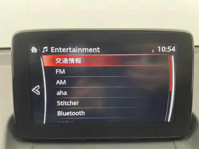 マツダ デミオ 13S ツーリング 富山県 2017(平29)年 4.6万km ソウルレッドプレミアムメタリック 純正ナビ/（AM/FM/CD/TV/DVD/BT)/フルセグテレビ/Bluetooth/レーダークルーズコントロール/リアパーキングセンサー/アイドリングストップ/前席シートヒーター/USB端子×2/AUX端子/純正フロアマット/プッシュスタート/スマートキー×2/オートライト/アダプティブLEDヘッドライト/車線逸脱警報システム/横滑り防止装置/ETC/ABS