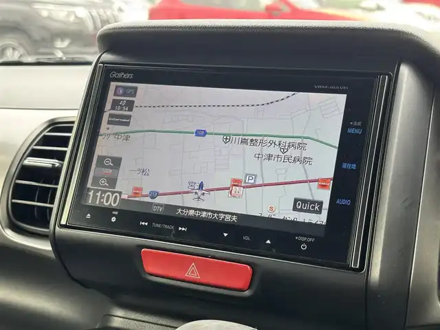 ホンダ Ｎ ＢＯＸ スラッシュ X 大分県 2016(平28)年 7.3万km グレーⅡ ・純正ナビ(CD.DVD.SD.BT)/・バックカメラ/・フルセグテレビ/・衝突軽減ブレーキ/・ハンドルヒーター/・クルーズコントロール/・ETC/・シートヒーター/・置くだけ充電/・ミラー型ドラレコ/・オートライト/・ステアリングリモコン