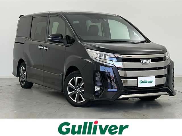 トヨタ ノア Si ダブルバイビーⅡ 宮城県 2020(令2)年 1.8万km ブラック Toyota Safety Sense /・プリクラッシュセーフティ/・レーンディパーチャーアラート/・オートマチックハイビーム/・クリアランスソナー/クルーズコントロール/バックカメラ/純正ナビ/・BT.CD.DVD.SD/フルセグTV/両側パワースライドドア/ステアリングスイッチ/革巻ステアリング/LEDヘッドライト/LEDフォグランプ/ビルトインETC/横滑り防止装置/アイドリングストップ/プッシュスタート/スマートキー/ロールサンシェード/シートバックテーブル/純正16inAW/純正フロアマット