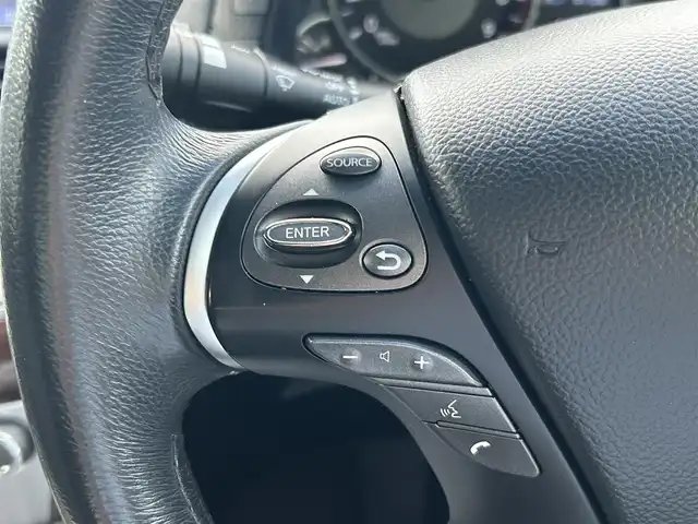 日産 フーガ 250GT 福島県 2015(平27)年 6.7万km 茶Ｍ カラー番号【CAN】プレミアムブラウンメタリック/純正ナビ/(CD/DVD/Bluetooth/フルセグTV)/アラウンドビューモニター/OP　本革パッケージ/ブラック革シート/前席シートヒーター/エアシート/OP　BOSEサラウンドサウンドシステム/全方位運転支援システム/エマージェンシーブレーキ/ディスタンスコントロールアシスト/インテリジェントクルーズコントロール/LEDオートライト/アクティブAFS/LEDフロントフォグ/ビルトインETC/インテリジェントキー/エンジンプッシュスタート/前席パワーシート/パワーオットマン(助手席)/純正フロアマット/保証書/取説/スペアキー/ドライブレコーダー