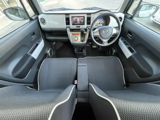 マツダ フレア クロスオーバー XS 長崎県 2014(平26)年 8.6万km ホワイトパール 純正ナビ/Bluetooth/TV/DVD/ETC/オートヘッドライト/アイドリングストップ/スマートキー/D席シートヒーター/電格ミラー