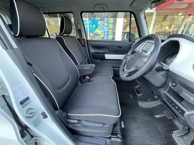マツダ フレア クロスオーバー XS 長崎県 2014(平26)年 8.6万km ホワイトパール 純正ナビ/Bluetooth/TV/DVD/ETC/オートヘッドライト/アイドリングストップ/スマートキー/D席シートヒーター/電格ミラー