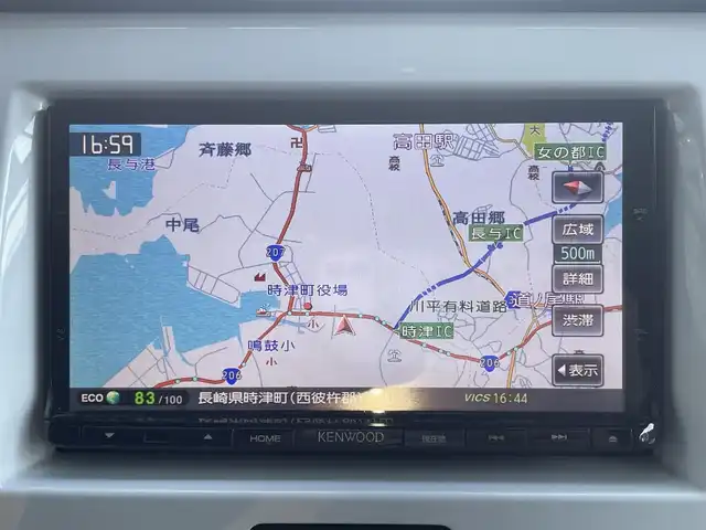 マツダ フレア クロスオーバー XS 長崎県 2014(平26)年 8.6万km ホワイトパール 純正ナビ/Bluetooth/TV/DVD/ETC/オートヘッドライト/アイドリングストップ/スマートキー/D席シートヒーター/電格ミラー