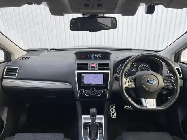 スバル レヴォーグ 1．6GT－S アイサイト 滋賀県 2016(平28)年 7.4万km スティールブルーグレーM 純正メモリナビ/・AM/FM/・CD/DVD/・SD/USB/・Bluetooth/・フルセグTV/バックカメラ/左サイドカメラ/ステアリングスイッチ/革巻きステアリング/パドルシフト/前方ドライブレコーダー/ETC/前席パワーシート/衝突軽減ブレーキ/レーンキープアシスト/リアビークルディテクション/先行車発進お知らせ/アダプティブクルーズコントロール/オートマチックヘッドライト/LEDヘッドライト/フォグランプ/オートハイビーム/ヒルスタートアシスト/電動格納ミラー/スタッドレスタイヤ積込
