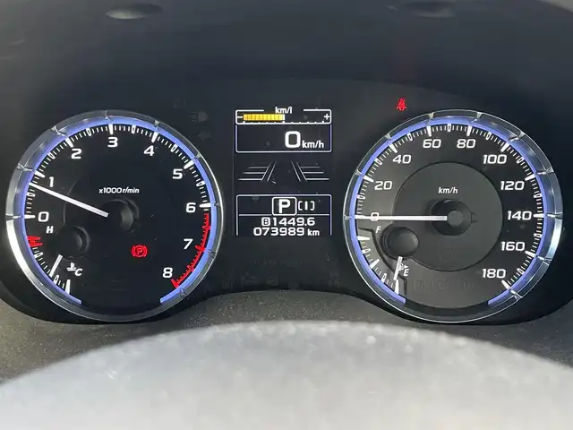 スバル レヴォーグ 1．6GT－S アイサイト 滋賀県 2016(平28)年 7.4万km スティールブルーグレーM 純正メモリナビ/・AM/FM/・CD/DVD/・SD/USB/・Bluetooth/・フルセグTV/バックカメラ/左サイドカメラ/ステアリングスイッチ/革巻きステアリング/パドルシフト/前方ドライブレコーダー/ETC/前席パワーシート/衝突軽減ブレーキ/レーンキープアシスト/リアビークルディテクション/先行車発進お知らせ/アダプティブクルーズコントロール/オートマチックヘッドライト/LEDヘッドライト/フォグランプ/オートハイビーム/ヒルスタートアシスト/電動格納ミラー/スタッドレスタイヤ積込