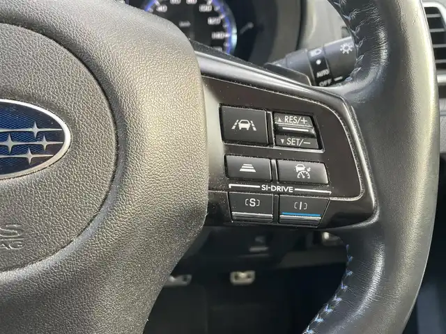 スバル レヴォーグ 1．6GT－S アイサイト 滋賀県 2016(平28)年 7.4万km スティールブルーグレーM 純正メモリナビ/・AM/FM/・CD/DVD/・SD/USB/・Bluetooth/・フルセグTV/バックカメラ/左サイドカメラ/ステアリングスイッチ/革巻きステアリング/パドルシフト/前方ドライブレコーダー/ETC/前席パワーシート/衝突軽減ブレーキ/レーンキープアシスト/リアビークルディテクション/先行車発進お知らせ/アダプティブクルーズコントロール/オートマチックヘッドライト/LEDヘッドライト/フォグランプ/オートハイビーム/ヒルスタートアシスト/電動格納ミラー/スタッドレスタイヤ積込