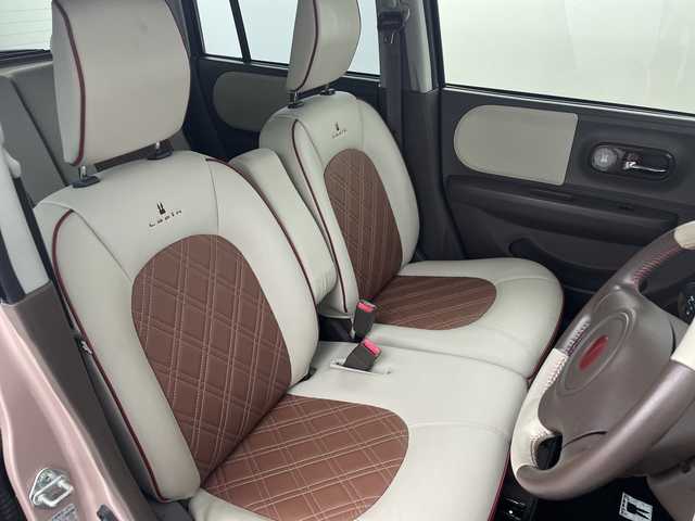 スズキ ラパン ショコラ X 新潟県 2014(平26)年 3.9万km シャンパンピンクPM 4WD/社外SDナビ/　　フルセグ/CD/BT/SD/LEDオートライト/純正15インチアルミホイール/オートエアコン/スマートキー/ETC