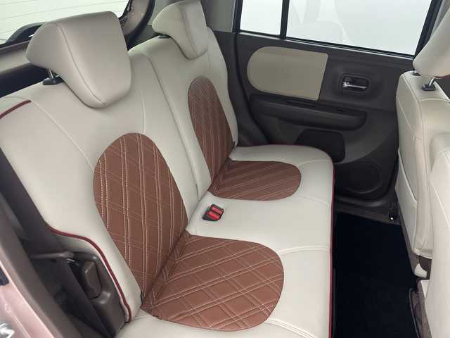 スズキ ラパン ショコラ X 新潟県 2014(平26)年 3.9万km シャンパンピンクPM 4WD/社外SDナビ/　　フルセグ/CD/BT/SD/LEDオートライト/純正15インチアルミホイール/オートエアコン/スマートキー/ETC