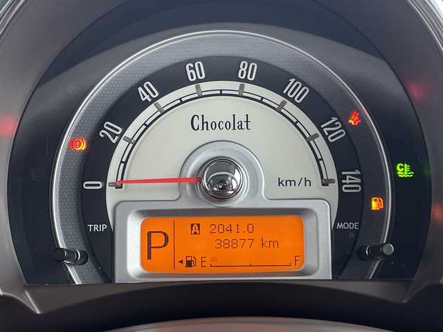 スズキ ラパン ショコラ X 新潟県 2014(平26)年 3.9万km シャンパンピンクPM 4WD/社外SDナビ/　　フルセグ/CD/BT/SD/LEDオートライト/純正15インチアルミホイール/オートエアコン/スマートキー/ETC