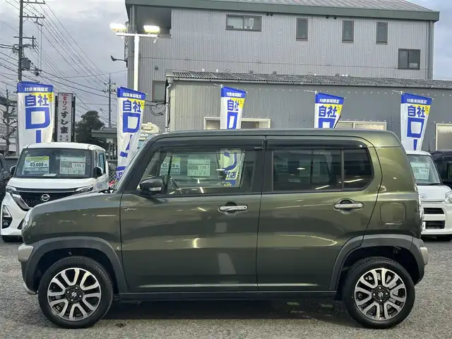 スズキ ハスラー Jスタイル Ⅱ 京都府 2017(平29)年 6.3万km クールカーキPM (株)IDOMが運営する【じしゃロン○○店】の自社ローン対象車両になります。こちらは現金ご利用時の価格です。/自社ローンご希望の方は別途その旨お申付け下さい。/社外ナビ/DTV/BT/DVD/CD/全方位カメラ/前席シートヒーター/デュアルカメラブレーキサポート/純正15インチAW/フォグランプ/アイドリングストップ