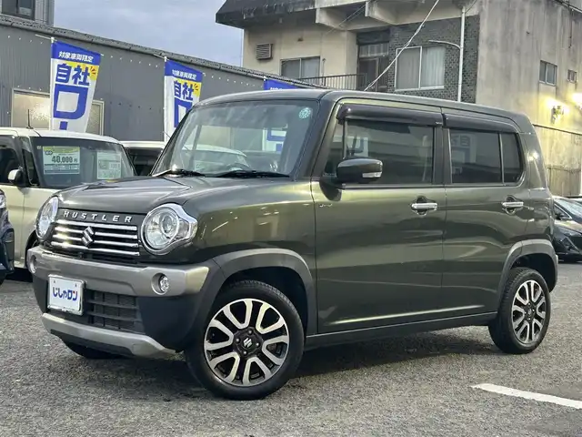 スズキ ハスラー Jスタイル Ⅱ 京都府 2017(平29)年 6.3万km クールカーキPM (株)IDOMが運営する【じしゃロン○○店】の自社ローン対象車両になります。こちらは現金ご利用時の価格です。/自社ローンご希望の方は別途その旨お申付け下さい。/社外ナビ/DTV/BT/DVD/CD/全方位カメラ/前席シートヒーター/デュアルカメラブレーキサポート/純正15インチAW/フォグランプ/アイドリングストップ