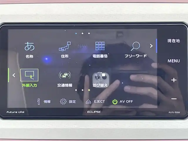 ダイハツ ムーヴ キャンバス X メイクアップ SA Ⅲ 愛媛県 2018(平30)年 4.8万km パールホワイトⅢ/ライトローズマイカメタリックⅡ 2トーン 衝突軽減ブレーキ/社外7型ナビ/フルセグTV/CD/Bluetooth/ETC/バックカメラ/コーナーセンサー/レーンキープアシスト/オートマチックハイビーム/スマートキー/プッシュスタート